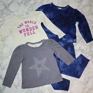 GAP Clothing Bundle Size 5 Matching Set Sweatshirt Longsleeve Tee
